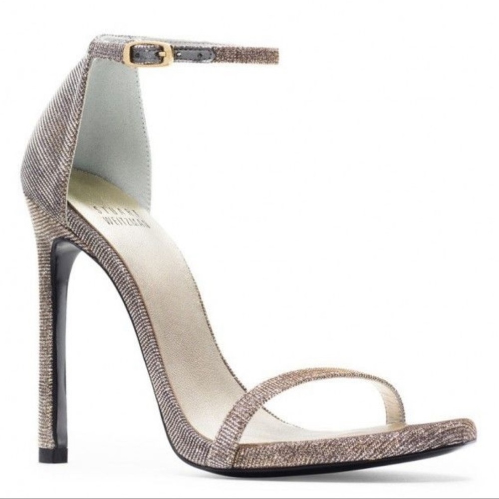 Stewart Weitzman Nudist Pyrite Nocturn Heels Size 6.5